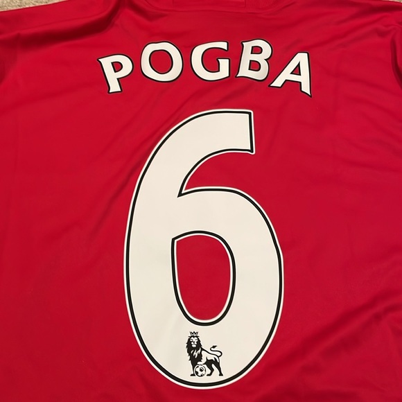 Paul Pogba Manchester United adidas 2016/17 Home Jersey men size XL NWT - Picture 6 of 6